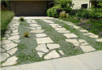 Permeable driveway