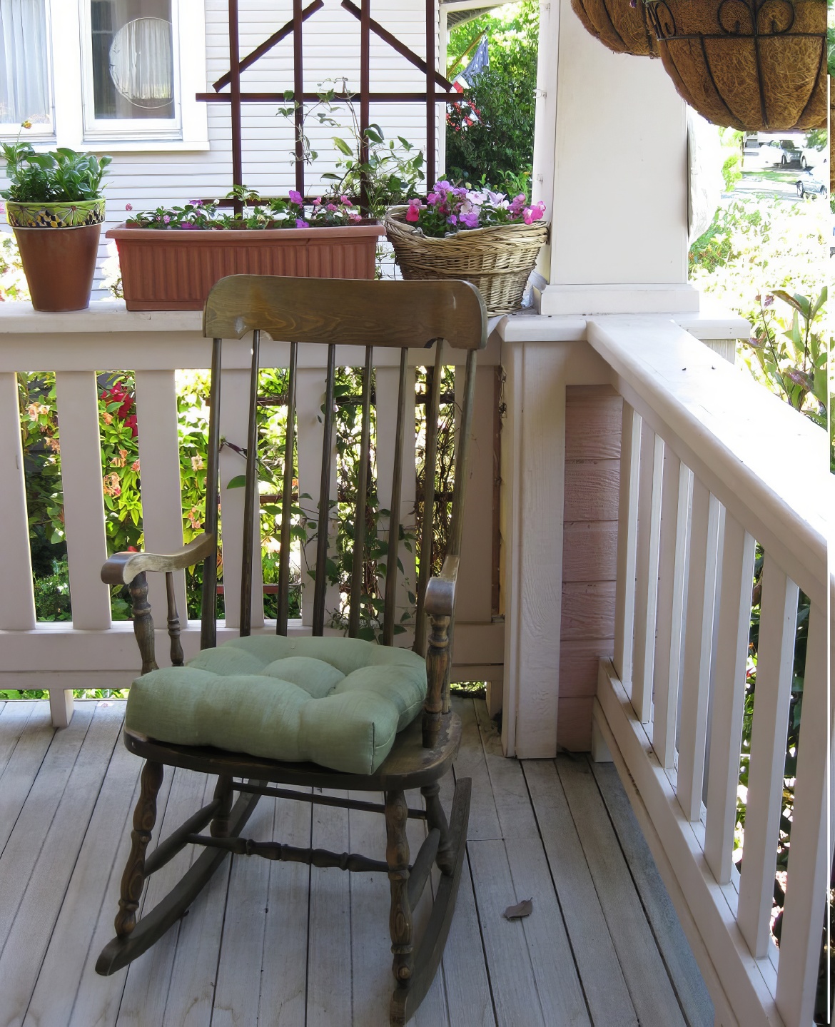 Rocking Chair in Corner